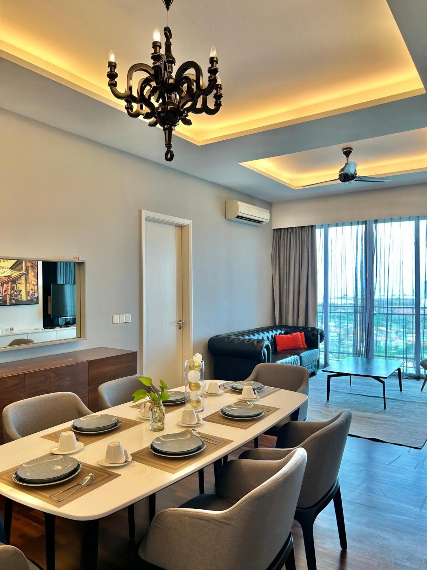 Luxury 3Br Penthouse I The Shore Hotel & Residence I Seaview I Poolview I 6-9Pax 豪华3房顶层公寓 Malakka Dış mekan fotoğraf